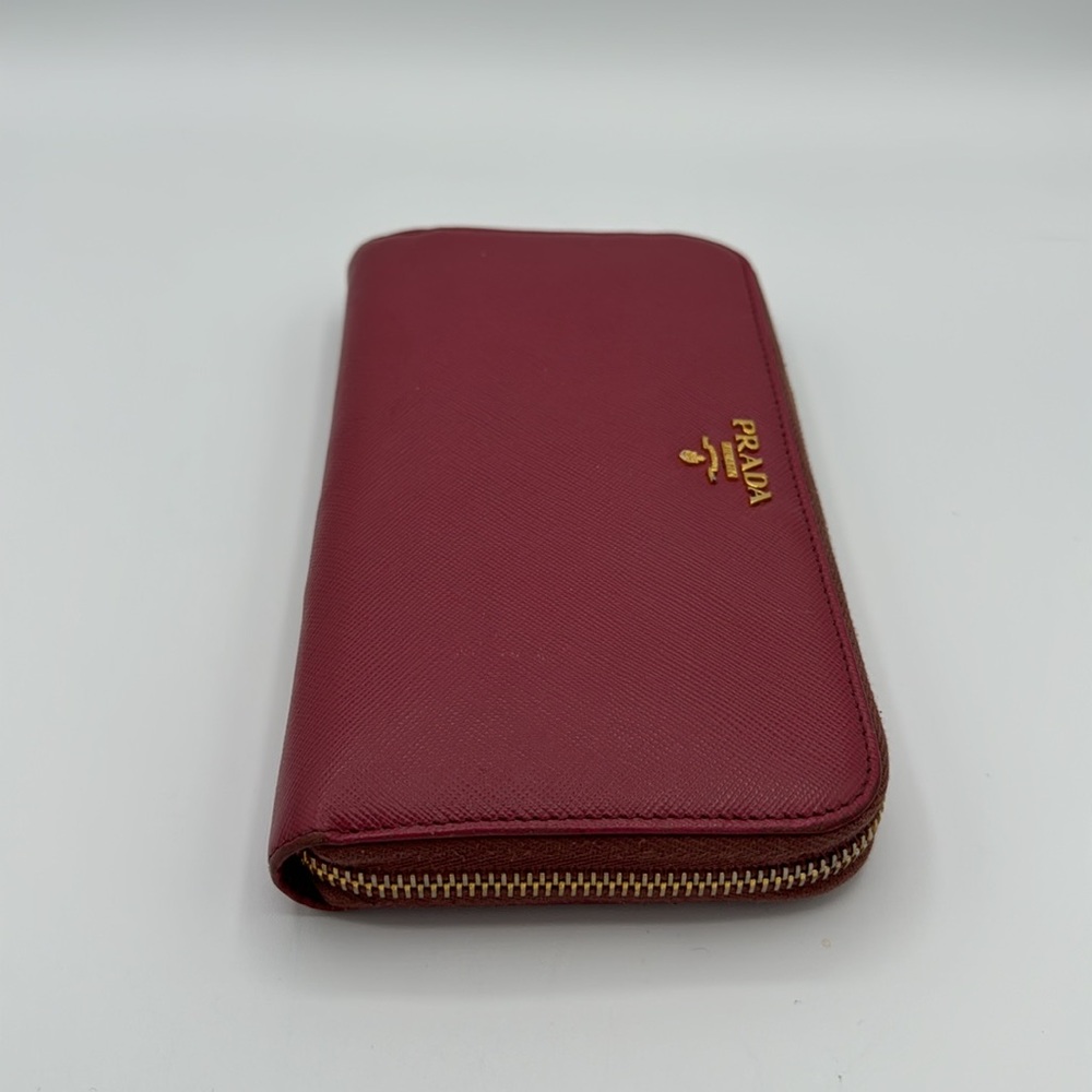 PRADA Saffiano Long Zip Wallet - Picture 5 of 10